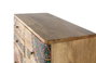 GINER Y COLOMER Commode 11 tiroirs en bois de manguier multicolore